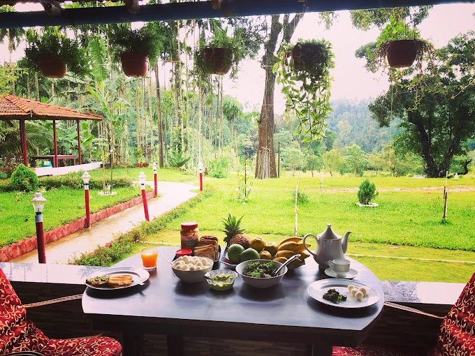 Delicious Breakfast Spread at Rosewood Stay, Coorg, Karnataka