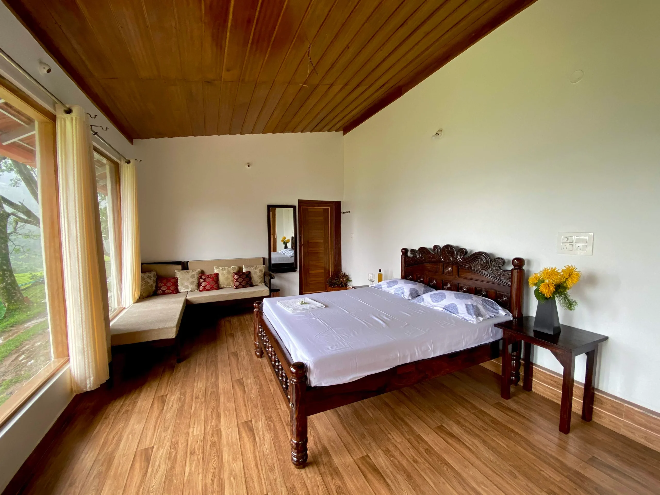 Coastal-Inspired Seaside Room with Ocean View at Rosewood Stay, Coorg, Karnataka