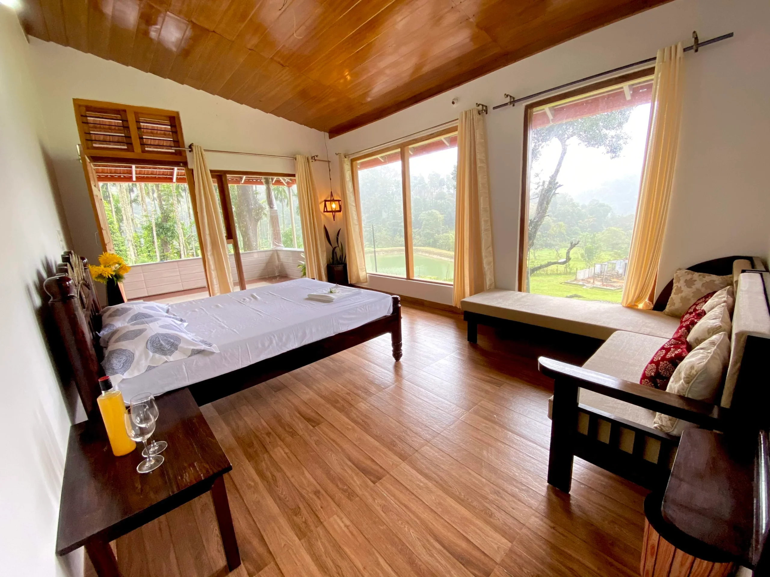 Chic Urban Room with Cityscape Views at Rosewood Stay, Coorg, Karnataka